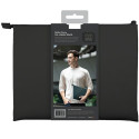 UNIQ case Lyon laptop Sleeve 14" black/midnight black Waterproof RPET