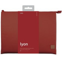 UNIQ case Lyon laptop Sleeve 14" red/brick red Waterproof RPET UNIQ case Lyon laptop Sleeve 14" red/brick red Waterproof RPET