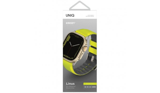 uniq linus rihm Apple Watch Series 1-8/SE/SE2/Ultra 42/44/45/49mm airosoft silikoon laim