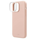 UNIQ Lino Hue iPhone 14 Pro Max 6.7" Magclick Charging Case Pink/Blush Pink