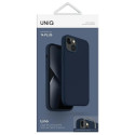 UNIQ Lino case iPhone 14 Plus / 15 Plus 6.7" blue/marine blue UNIQ Lino case iPhone 14 Plus / 15 Plus 6.7" blue/marine blue