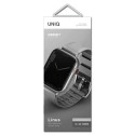 UNIQ Linus Apple Watch Series strap 1/2/3/4/5/6/7/8/9/SE/SE2 38/40/41mm. Airosoft Silicone grey/chal