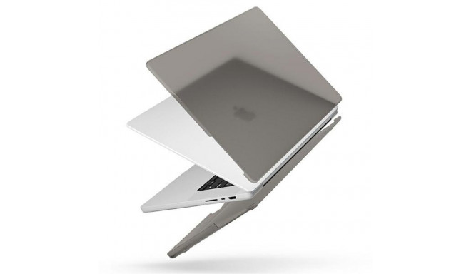 UNIQ Claro Bookcase MacBook Pro 14" (2021) smoke matt gray