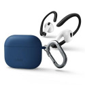 UNIQ case for Nexo AirPods 3 gen + Ear Hooks Silicone blue/blue