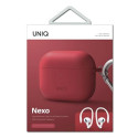UNIQ case for Nexo AirPods 3 gen + Ear Hooks Silicone red/coral
