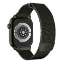 UNIQ Dante Strap Apple Watch Series 1/2/3/4/5/6/7/8/9/SE/SE2 38/40/41mm Stainless Steel green/green