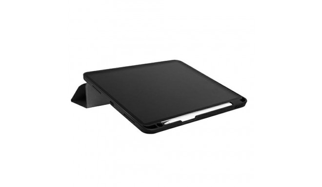 UNIQ Transforma ümbris iPad Pro 12.9" (2021) antimikroobne eebenipuu must