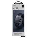 UNIQ Aspen Apple Watch strap 40/38/41mm Series 1/2/3/4/5/6/7/8/9/SE/SE2 Braided blue/oxford blue