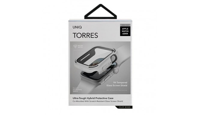 UNIQ Torres ümbris Apple Watch Series 4/5/6/SE 40mm. tuvi valge