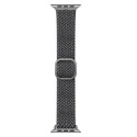 UNIQ Aspen Apple Watch Strap 40/38/41mm Series 1/2/3/4/5/6/7/8/9/SE/SE2 Braided gray/granite gray