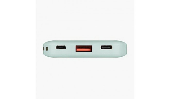 UNIQ Powerbank Fuele mini 8000mAh USB-C 18W PD kiirlaadimine roheline
