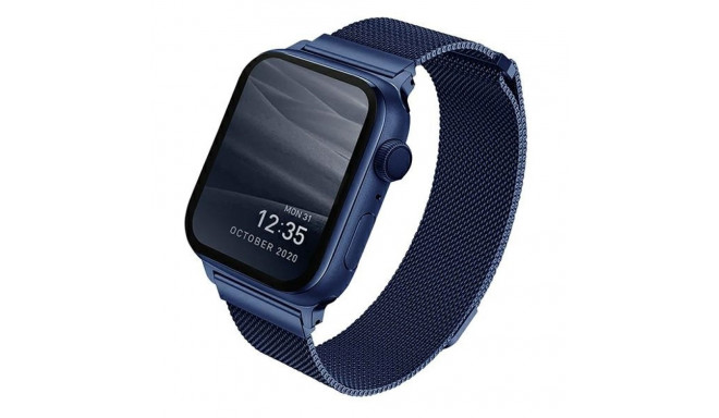 UNIQ Dante Strap Apple Watch Series 1/2/3/4/5/6/7/8/SE/SE2/SE3 38/40/41mm Stainless Steel blue