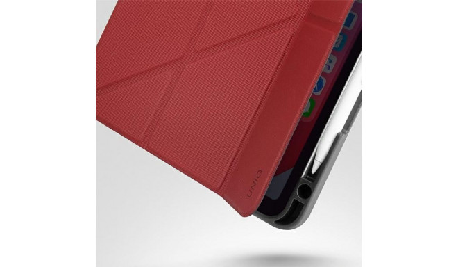 UNIQ Transforma Rigor ümbris iPad Air 10.9 (2020) korallpunane antimikroobne
