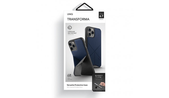 UNIQ Transforma ümbris iPhone 12 Pro Max 6.5" elektrisinine