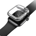 UNIQ Garde case for Apple Watch Series 4/5/6/SE/SE2 44mm. grey/smoked grey