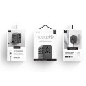 UNIQ Lad. network. Voyage World Adapter 33W + 2xUSB + PD 18W + QC 3.0 gray/charcoal gray (LITHOS Col