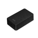 UNIQ Lad. network. Versa Slim USB-C PD 18W + USB-C to USB-C cable black/charcoal black (LITHOS Colle