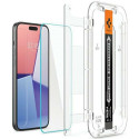 Spigen Glas.TR iPhone 15 Pro 6.1" "EZ FIT" 2 pcs. clear tempered glass AGL06892