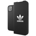 Adidas OR Booklet Case BASIC iPhone 13 / 14 / 15 6.1" black white/black white 47086