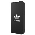 Adidas OR Booklet Case BASIC iPhone 13 / 14 / 15 6.1" black white/black white 47086