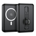 USAMS Powerbank PB64 10000mAh 20W QC3.0+PD Magnetic Wireless Fast Charge black/black 10KCD17301 (US-