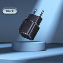 USAMS Lad. network. 1xUSB-C T45 mini 30W (head only) PD3.0 Fast Charging black/black CC148TC01 (US-C