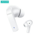 USAMS Bluetooth 5.0 TWS LY series ANC wireless headphones white/white BHULY06