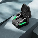 USAMS Bluetooth 5.0 TWS JY series Gaming earbuds wireless headphones black/black BHUJY01
