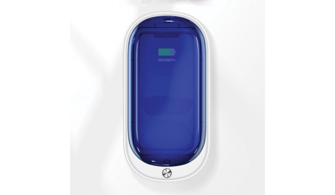 USAMS UV-C sterilisaator 15W juhtmevaba laadimisega valge ZB151XDH01 (US-ZB151)