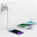 USAMS Lad. network. 1xUSB-C with retractable cable Lighning Retractable PD+QC 35W Gan Fast Charging  USAMS Lad. network. 1xUSB-C with retractable cable Lighning Retractable PD+QC 35W Gan Fast Charging