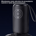 USAMS YC Series Bluetooth 5.0 10W Waterproof Wireless Speaker with Lanyard black/black YC011YX01(US-