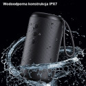 USAMS YC Series Bluetooth 5.0 10W Waterproof Wireless Speaker with Lanyard black/black YC011YX01(US-