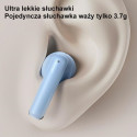 USAMS Bluetooth 5.3 TWS headphones US14 Series Dual mic wireless blue/blue BHUUS03