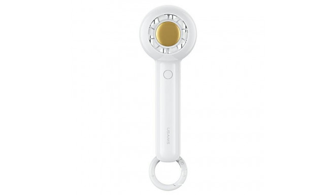 USAMS Mini käsiventilaator 1200mAh CandySeries valge ZB251FS01 (US-ZB251)