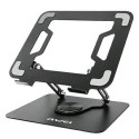 AWEI X46 rotating desk holder for a laptop black/black