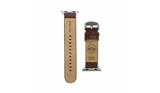 X-Doria Lux Apple Watch strap 42/45mm brown/brown 23819