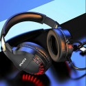 AWEI ES-770i on-ear gaming headphones with microphone black/black