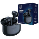 3MK Hardy LifePods Pro wireless headphones Bluetooth 5.3 ANC black/black