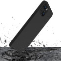 3MK Silicone Case iPhone 14 Plus / 15 Plus 6.7" black/black