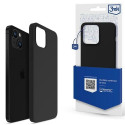 3MK Silicone Case iPhone 13 / 14 / 15 6.1" black/black 3MK Silicone Case iPhone 13 / 14 / 15 6.1" black/black