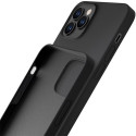 3MK Silicone Case iPhone 12/12 Pro 6.1" black