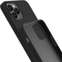 3MK Silicone Case iPhone 12 Pro Max 6.7" black/black