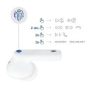 3MK LifePods wireless Bluetooth headphones with active ANC, white