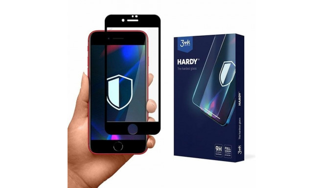 3MK Hardy iPhone 7/8/SE 2020/2022 Chemically Hardened Glass Black