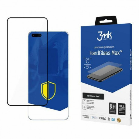 3MK HardGlass Max Huawei P40 Pro black, FullScreen Glass