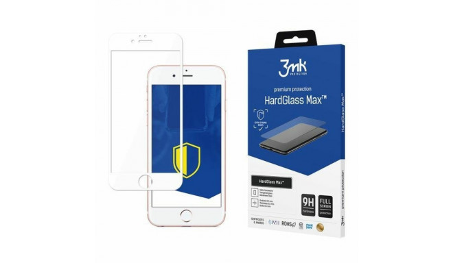 3MK HardGlass Max iPhone 6 Plus valge, FullScreen klaas