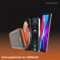 4smarts Solar Powerbank TitanPack Flex 10000mAh black/orange 456301