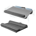 4smarts Laptop pillow ErgoFix WorkPillow gray 458744