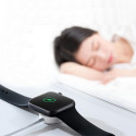 4smarts VoltBeam Mini inductive charger for Apple Watch 1-8/SE with 1m USB-A cable 2.5W white/white 
