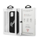 Guess GUHCP12LLSVSBW iPhone 12 Pro Max 6.7" black white hardcase Silicone Vintage